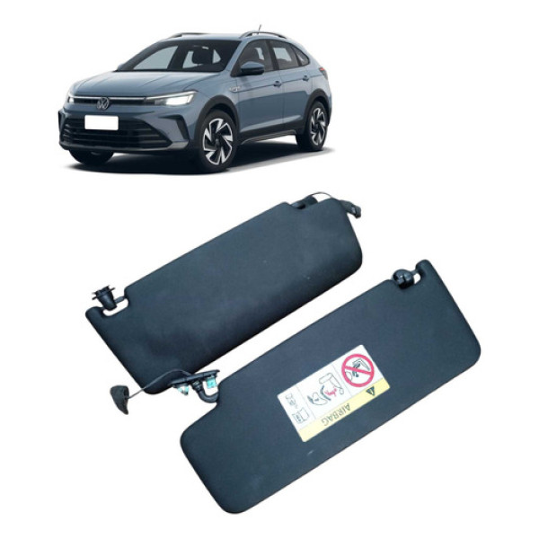 Par Quebra-sol Preto Volkswagen Nivus 2025