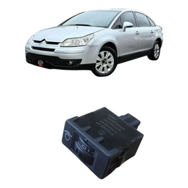 Botão Comando Regulagem Altura Farol Citroën C4 Pallas 2008