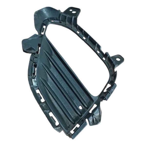  Moldura Farol Esquerdo Milha Hyundai Creta Prestige 2019 Preto Esquerdo