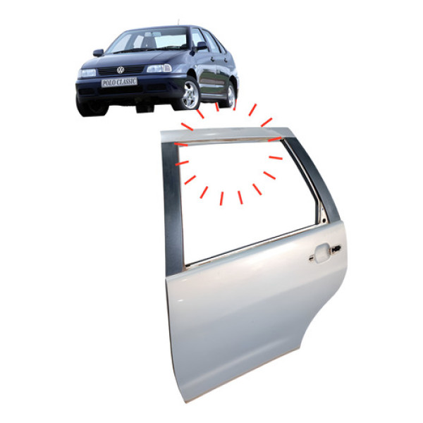 Porta Traseira Lado Esquerdo Volkswagen Polo Classic 1999