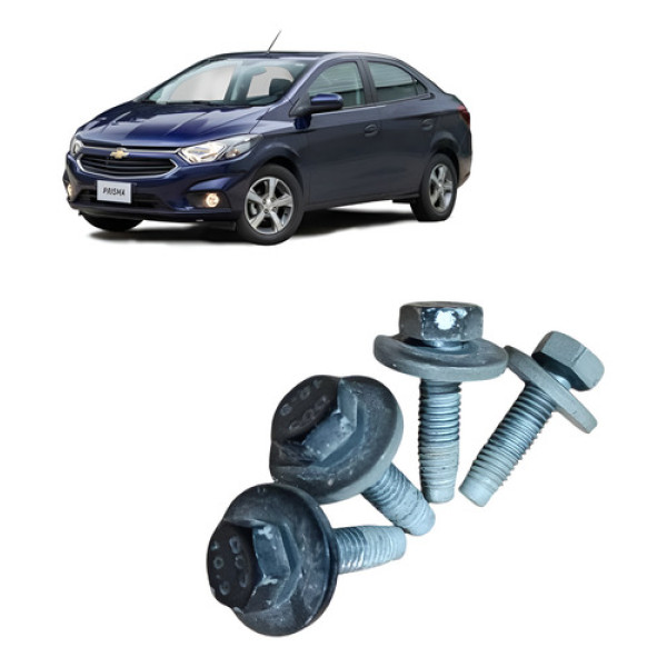 Parafusos Dobradiça Porta Diant Direita Chevrolet Prisma2017