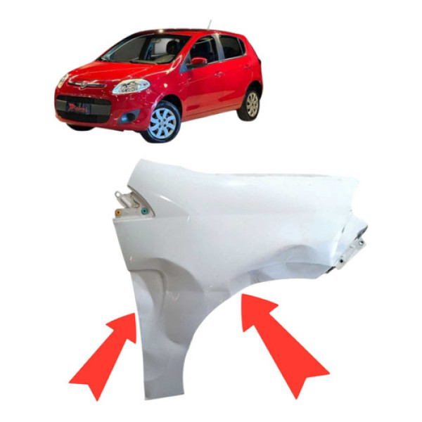 Paralama Dianteiro Direito Fiat Palio Attract 1.0 2016