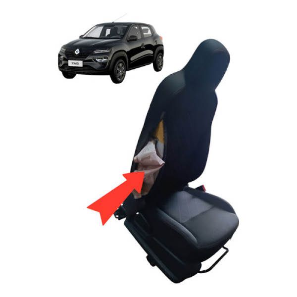 Banco Dianteiro Passageiro Dir Renault Kwid 2022 C/detalhe