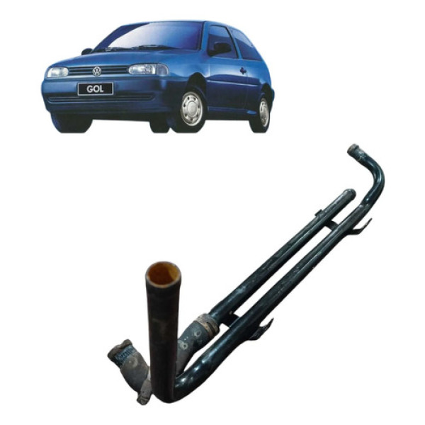 Tubo Cano Água Motor Volkswagen Gol 1996