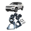 Kit Lift Espaçador Dianteiro E Traseiro Do Jeep Compass 2019