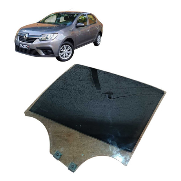 Vidro Porta Traseira Esquerda Renault Logan 1.6 2021