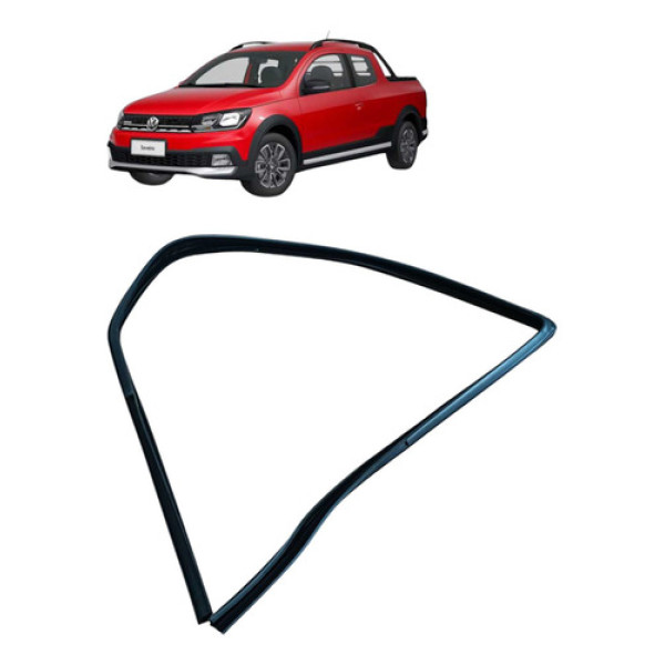 Borracha Guia Vidro Lado Direito Vw Saveiro Cd Robust 2023
