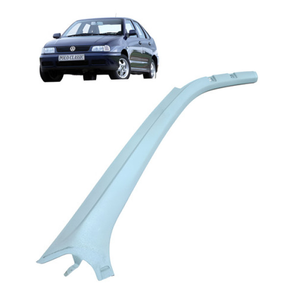 Acabamento Coluna Dianteira Direita Vw Polo Classic 1999