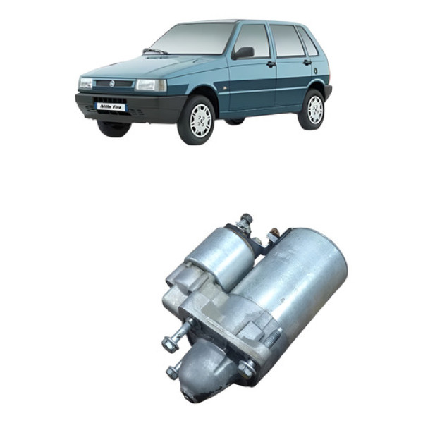 Motor De Arranque Fiat Uno Mille 2003
