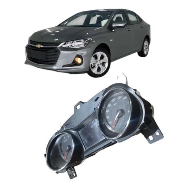 Painel De Instrumentos Do Chevrolet  Onix Plus Turbo 2024 Prateado