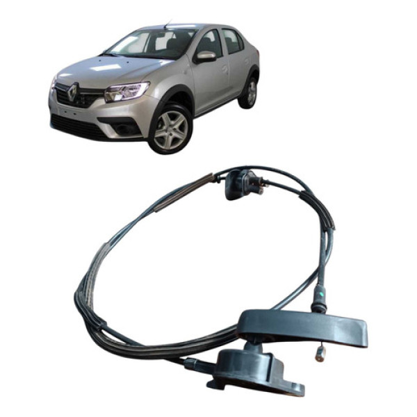  Cabo Alavanca Abertura Capô Renault Logan 1.6 2021