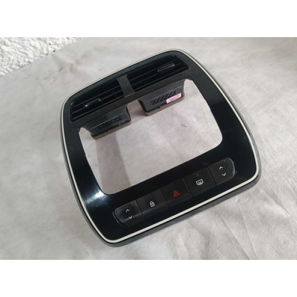 Moldura Central Com Comandos E Difusores Renault Kwid 2022