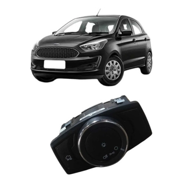 Botão Interruptor Chave De Luz Farol Ford Ka 2015/2020