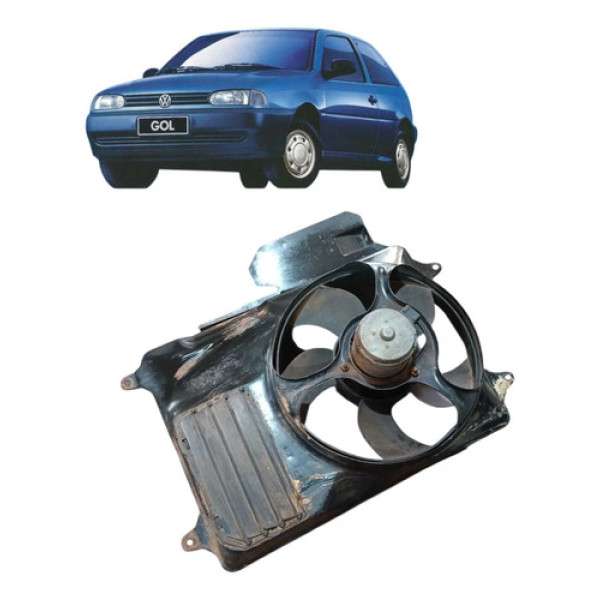 Defletor Com Ventoinha Volkswagen Gol 1000i  1996 1