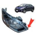 Farol Dianteiro Direito Com Detalhe Chevrolet Prisma 2017