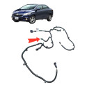 Chicote Do Para-choque Traseiro Com Sensor Gm Prisma 2017
