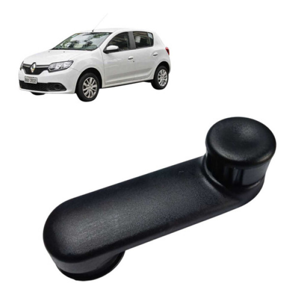Manivela Vidro Porta Traseira Direita Renault Sandero  2018