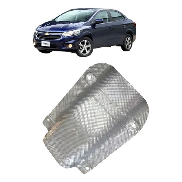  Defletor De Calor Do Escape Chevrolet Prisma 2017
