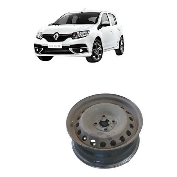 Aro De Ferro 15 Renault Sandero  2018