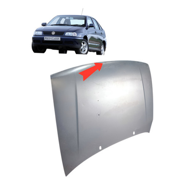 Capô Usado Com Detalhes Volkswagen Polo Classic 1999