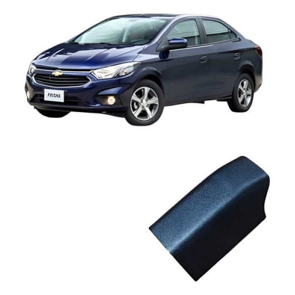 Acabamento Interno Retrovisor Porta Esquerda Gm Prisma 2017