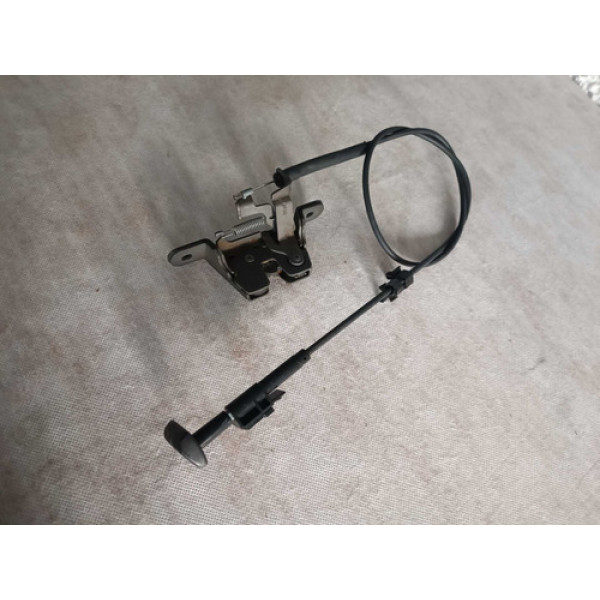 Fechadura Do Banco Traseiro Com Cabo Jetta Preto