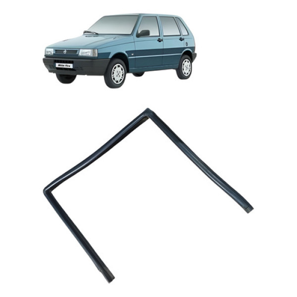Borracha Canaleta Traseira Direita Fiat Uno Mille 2003