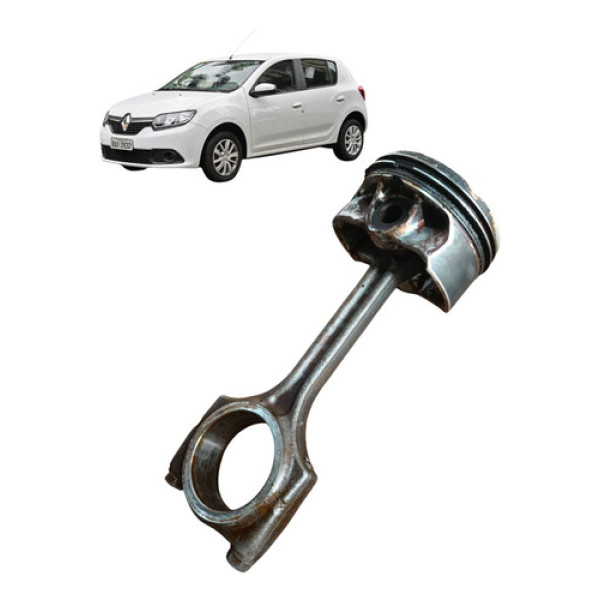 Pistao Com Biela 03cc Renault Sandero 1.0 Ano  2018