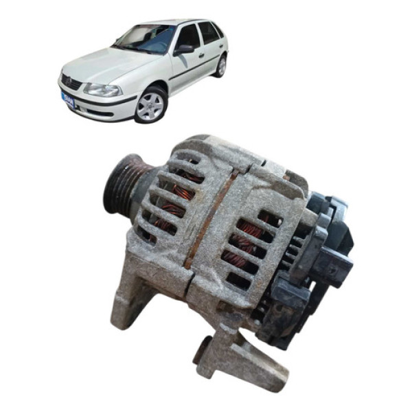 Alternador Com Detalhe Do Volkswagen Gol 2000