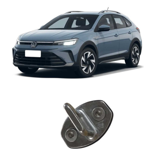 Batente Porta Dianteira Direita Volkswagen Nivus 2025 Preta