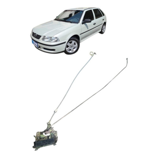 Fechadura Da Porta Traseira Direita Volkswagen Gol 2000