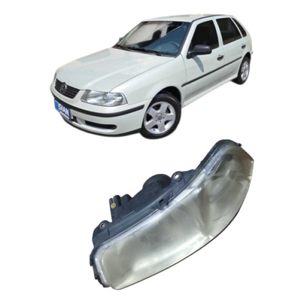 Farol Dianteiro Esquerdo Volkswagen Gol 2000